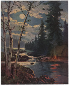 Moonlight at the Camp R Atkinson Fox